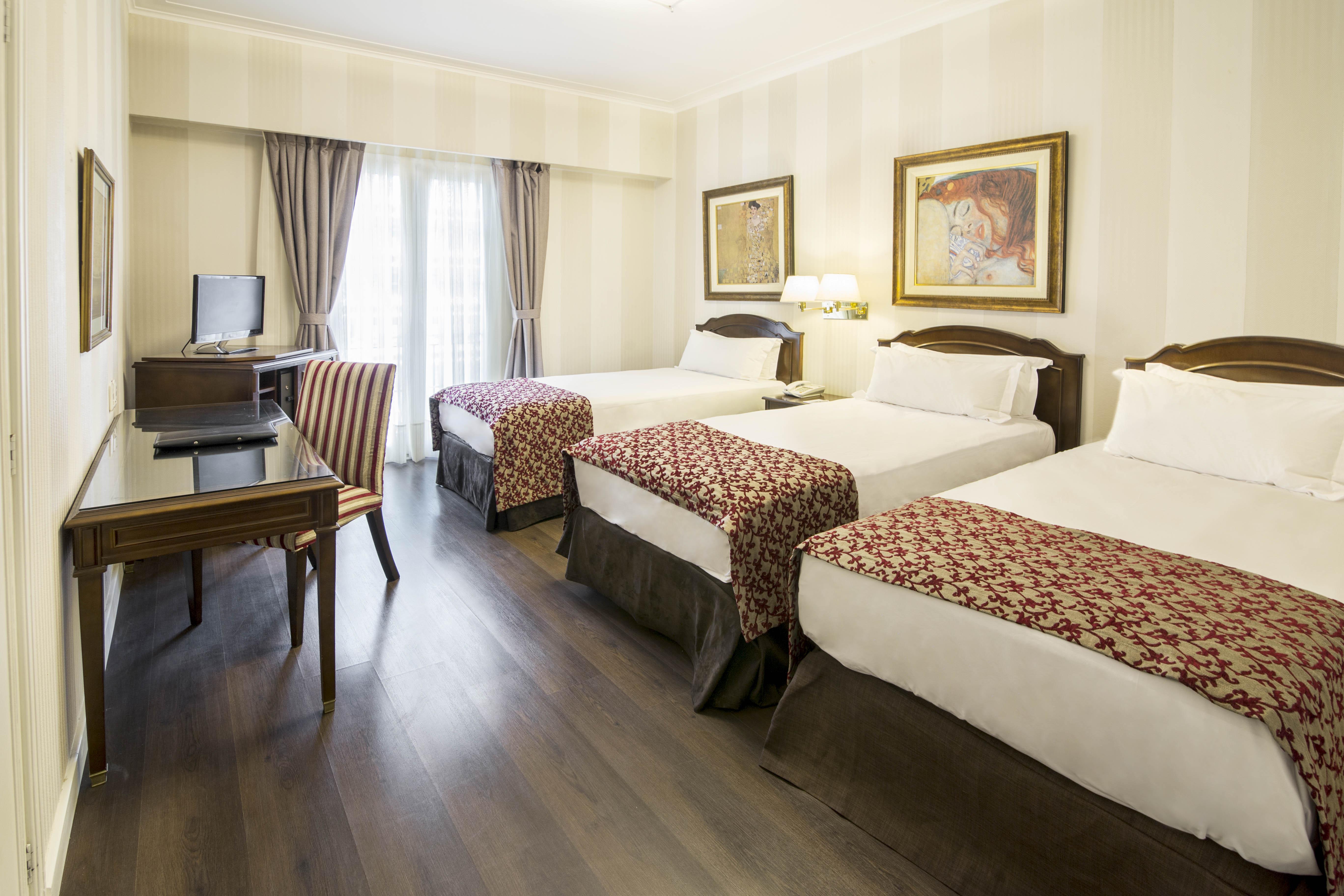 克拉瑞吉酒店 布宜诺斯艾利斯 外观 照片 A typical room at the hotel