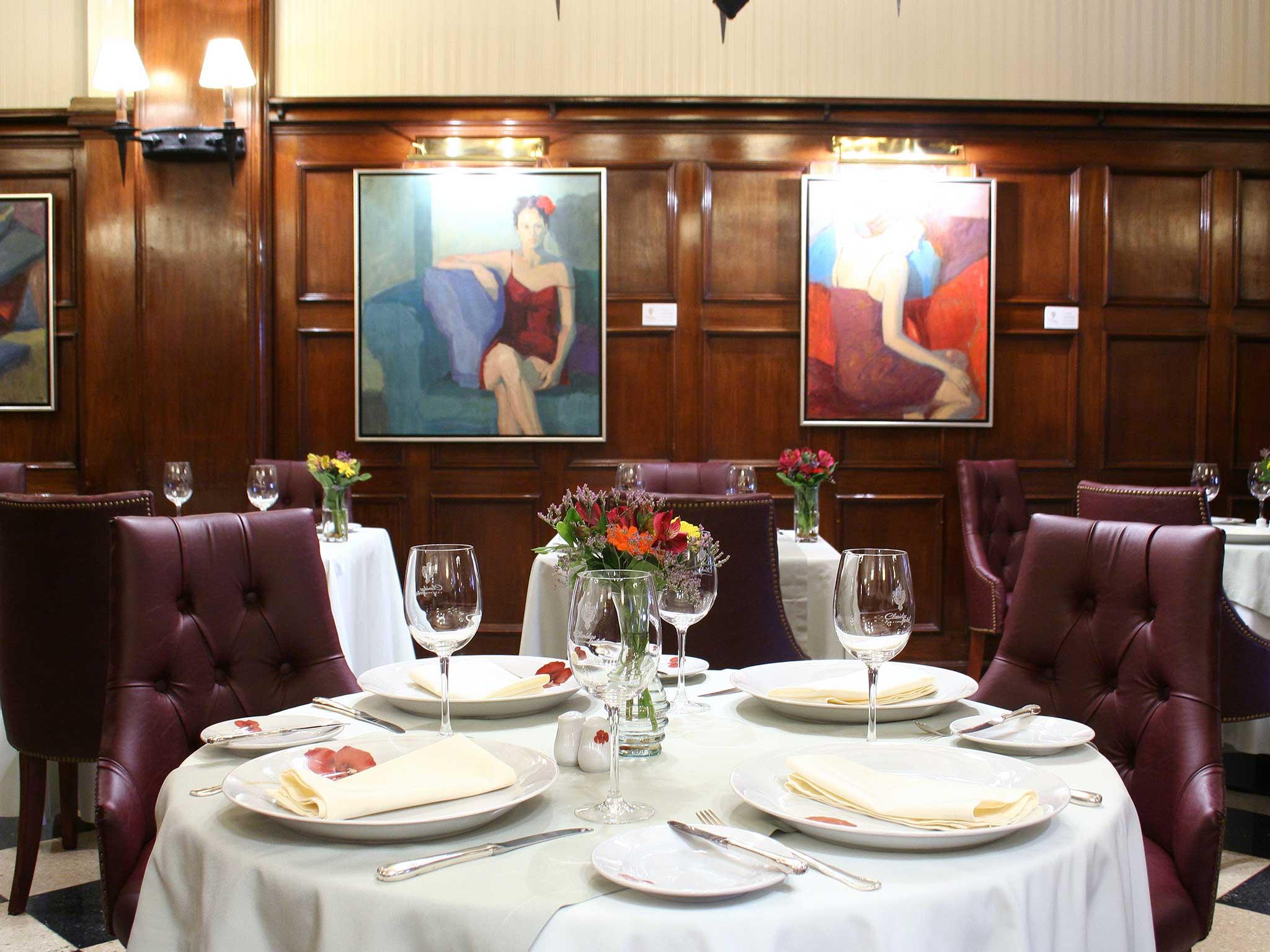 克拉瑞吉酒店 布宜诺斯艾利斯 外观 照片 Interior of the restaurant