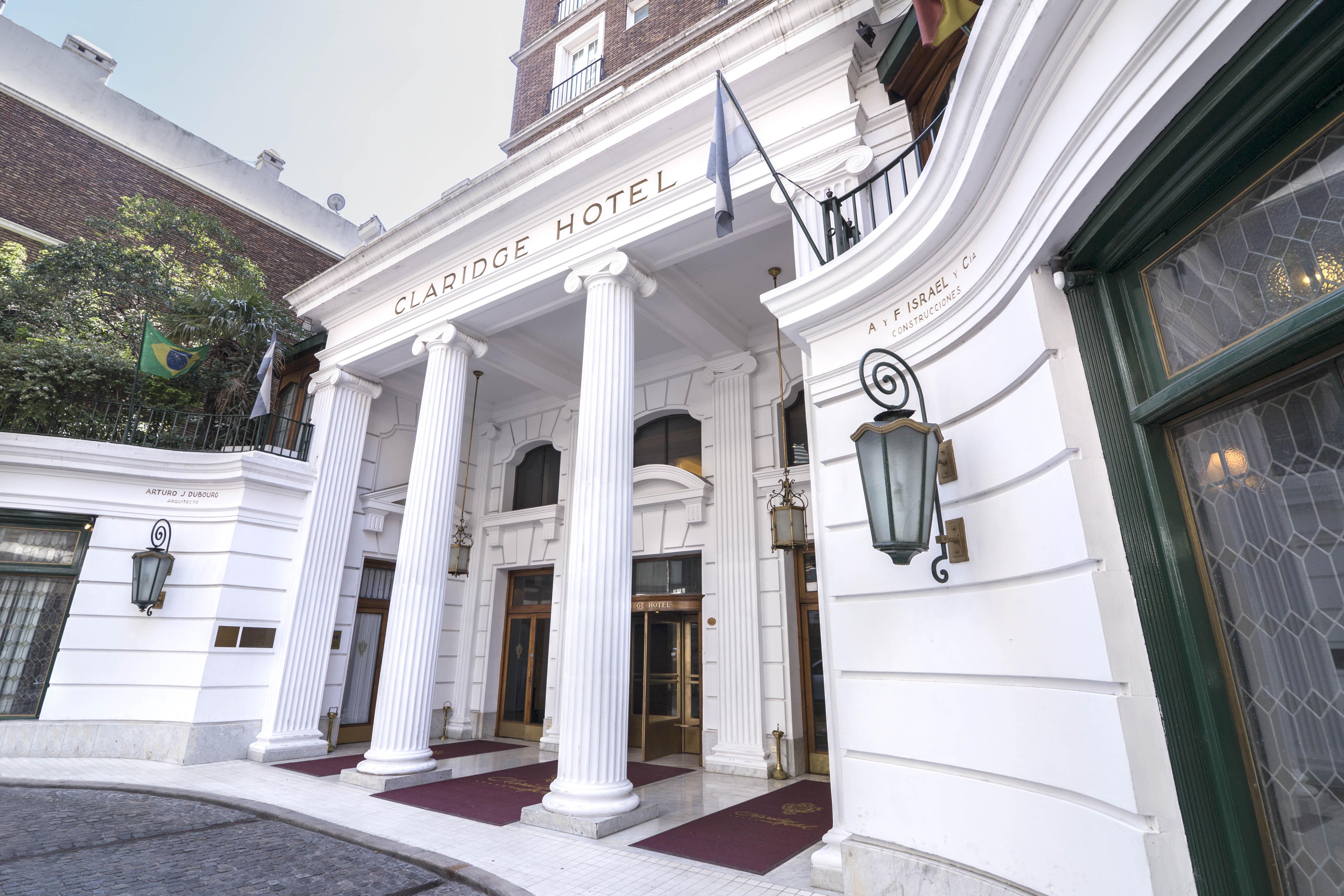 克拉瑞吉酒店 布宜诺斯艾利斯 外观 照片 The hotel's entrance